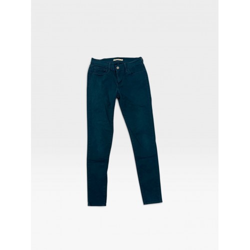 Levi’s Skinny Fit Τζιν Παντελόνι Πετρόλ