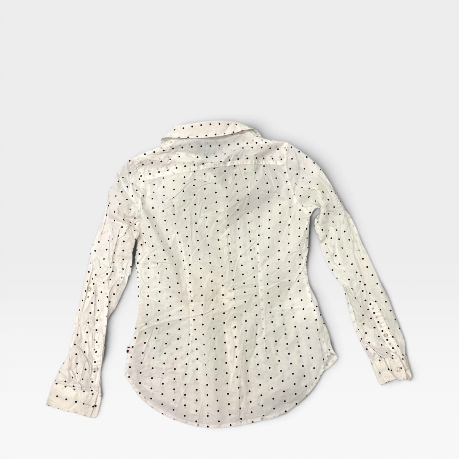 Tommy Hilfiger White Polka Dot Shirt