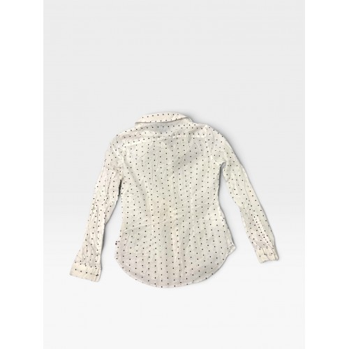 Tommy Hilfiger White Polka Dot Shirt