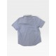 Polo Ralph Lauren Light Blue Fine Stripe Short Sleeve Shirt