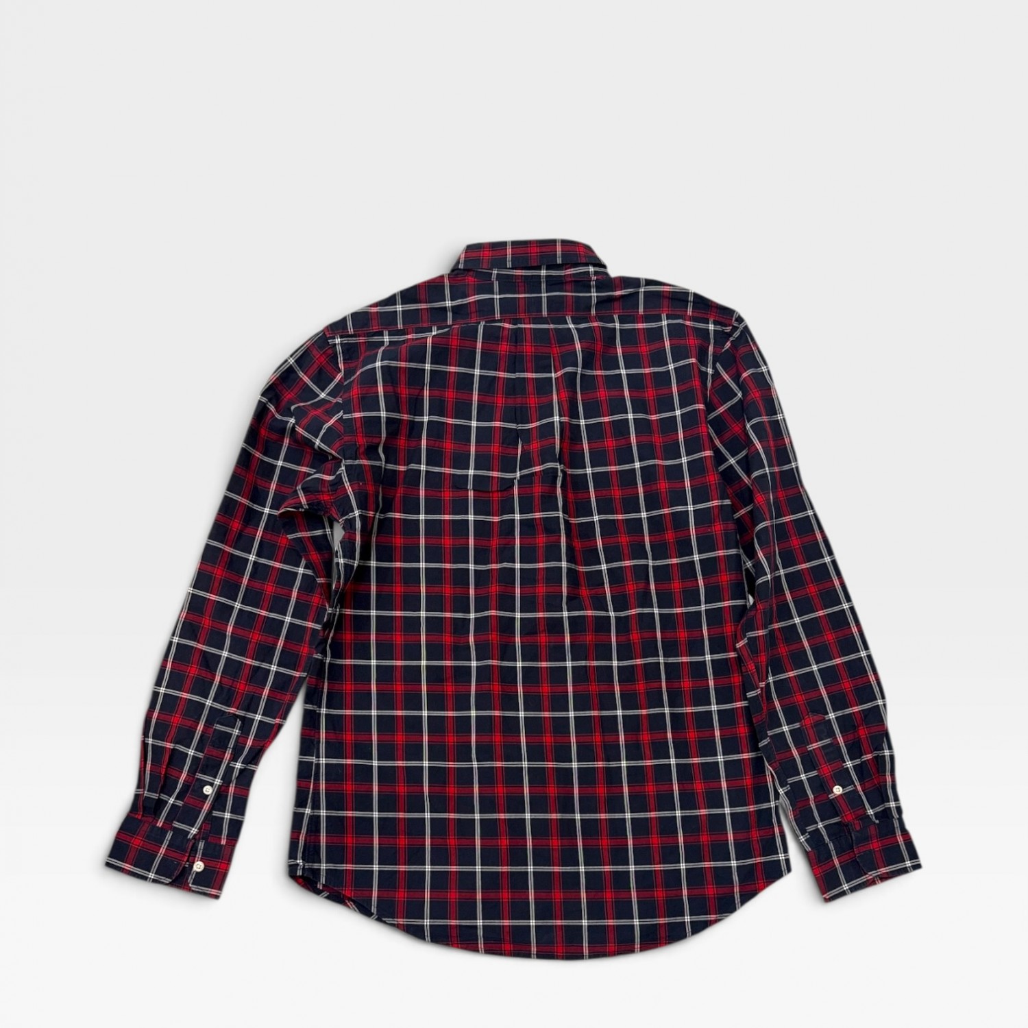 Polo Ralph Lauren Navy & Red Check Long Sleeve Shirt