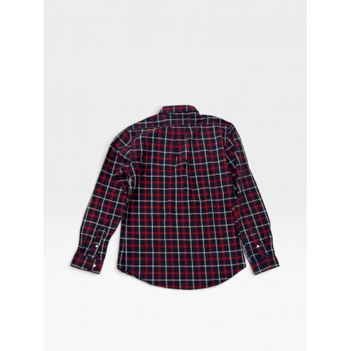 Polo Ralph Lauren Navy & Red Check Long Sleeve Shirt
