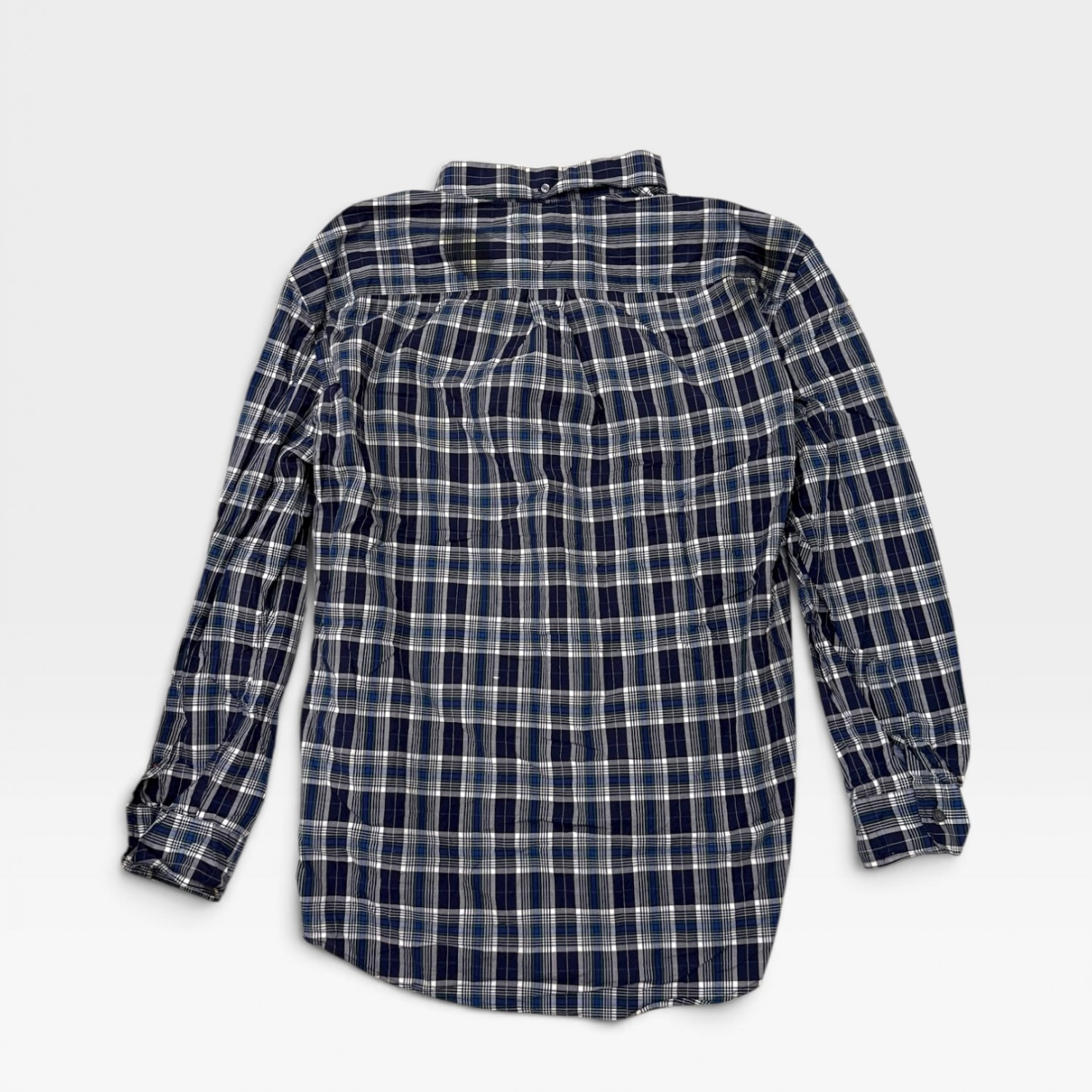 Tommy Hilfiger Καρό Πουκάμισο Navy