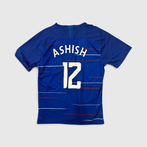 NIKE BLUE FOOTBALL JERSEY / Pre-Owned