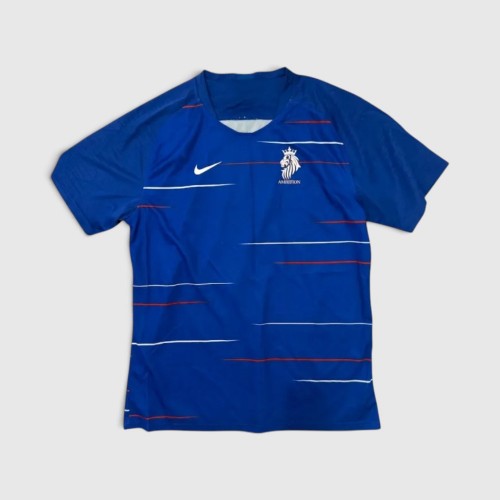NIKE BLUE FOOTBALL JERSEY / Pre-Owned