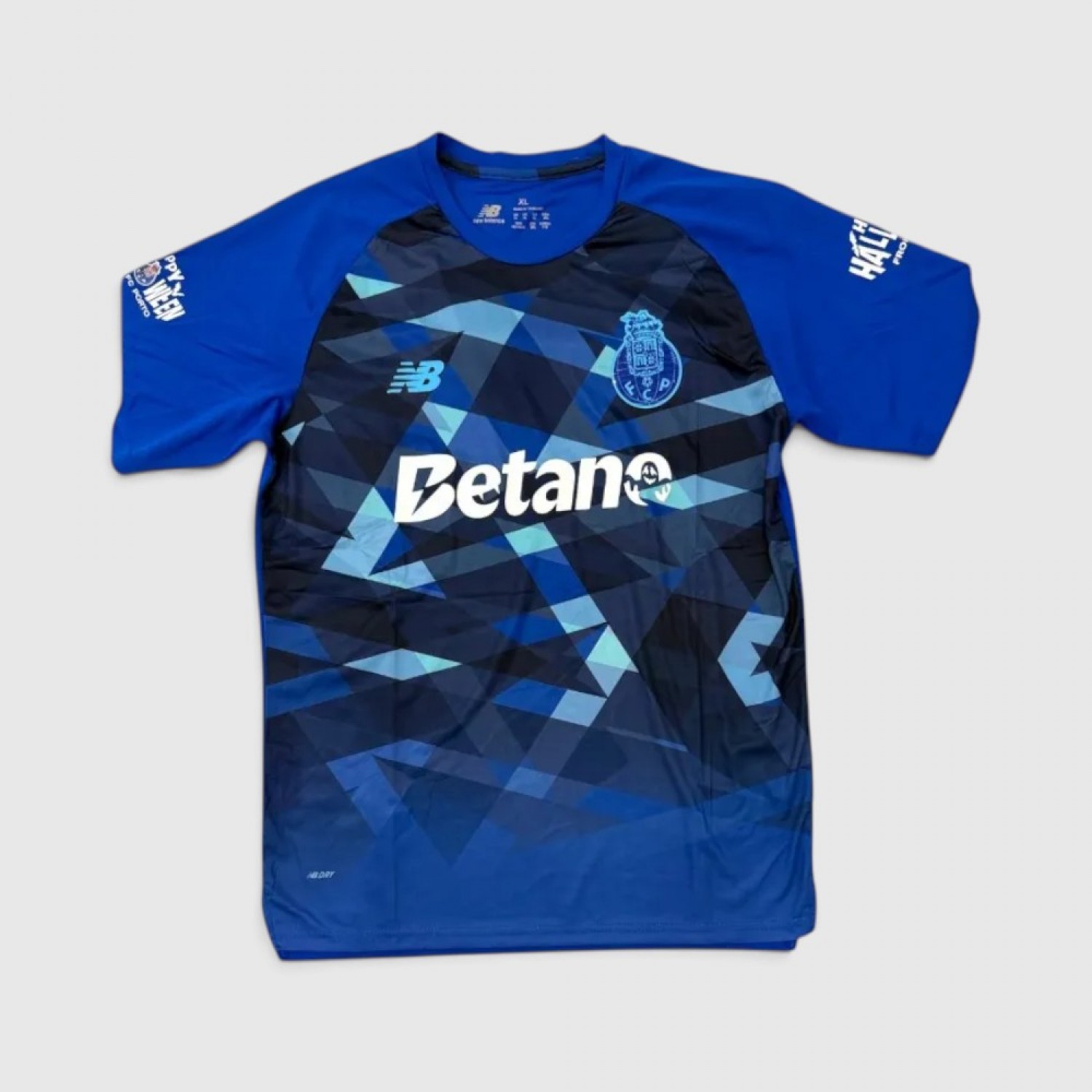 NEW BALANCE FC PORTO BLUE BETANO FOOTBALL JERSEY XL / Pre-Owned