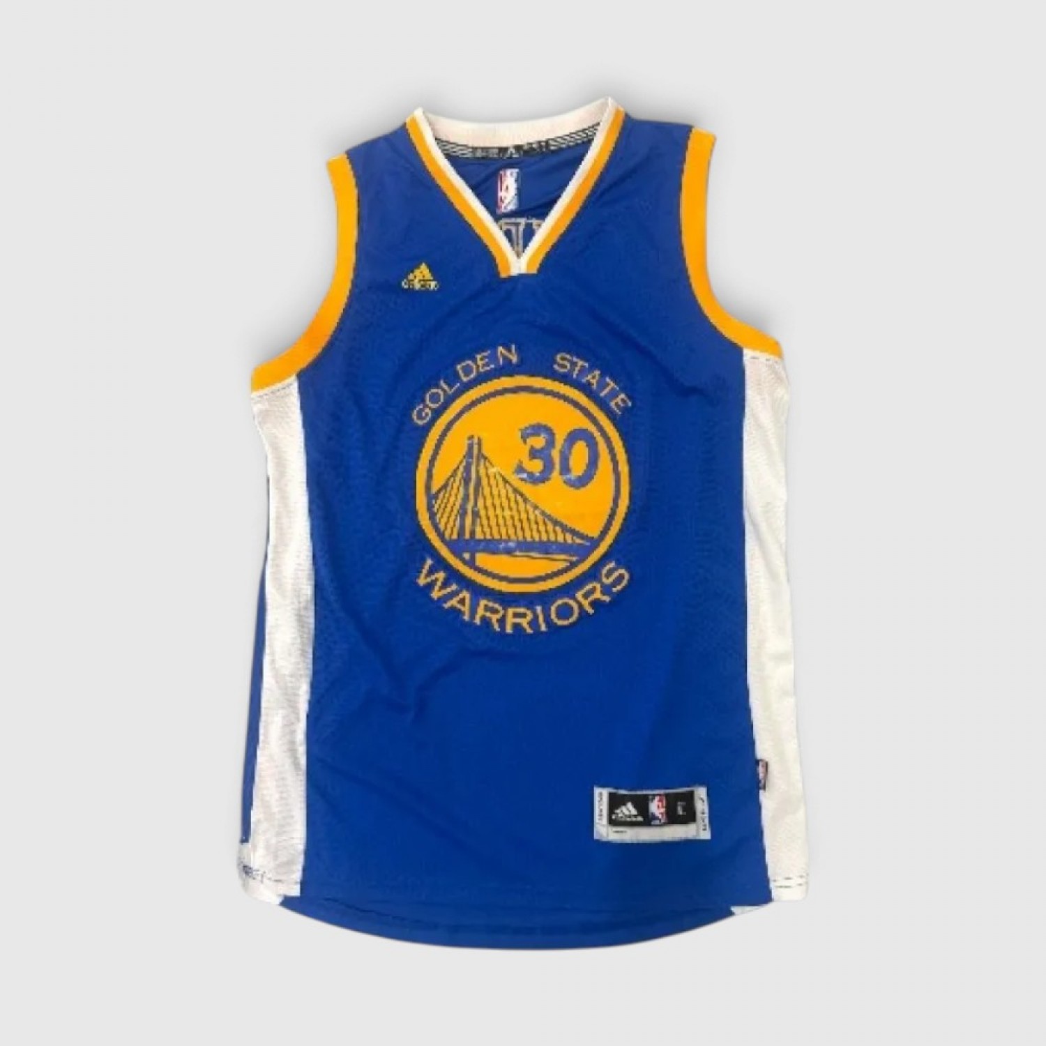 GOLDEN STATE WARRIORS CURRY 30 NBA JERSEY 3XL / Pre-Owned