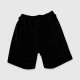 Adidas Μαύρη Ανδρική Αθλητική Βερμούδα με Λευκό Λογότυπο / Pre-Owned
