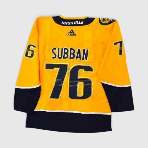 NASHVILLE PREDATORS SUBBAN 76 ADIDAS NHL JERSEY XL / Pre-Owned