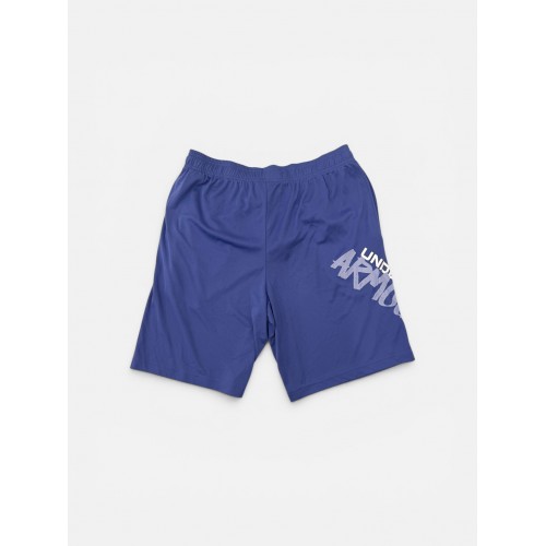 Under Armour Μπλε Αθλητική Βερμούδα με Logo Print