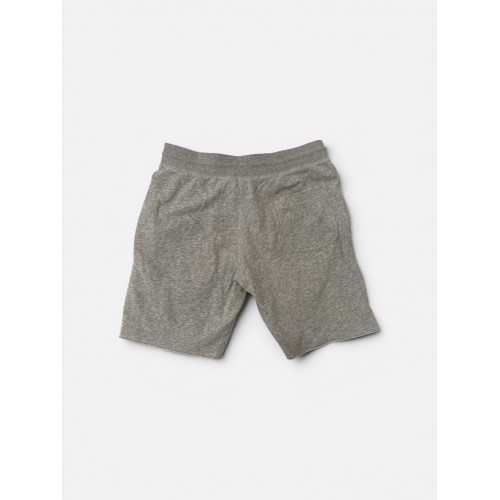 Nike Track & Field Γκρι Φούτερ Βερμούδα με Raw Hem