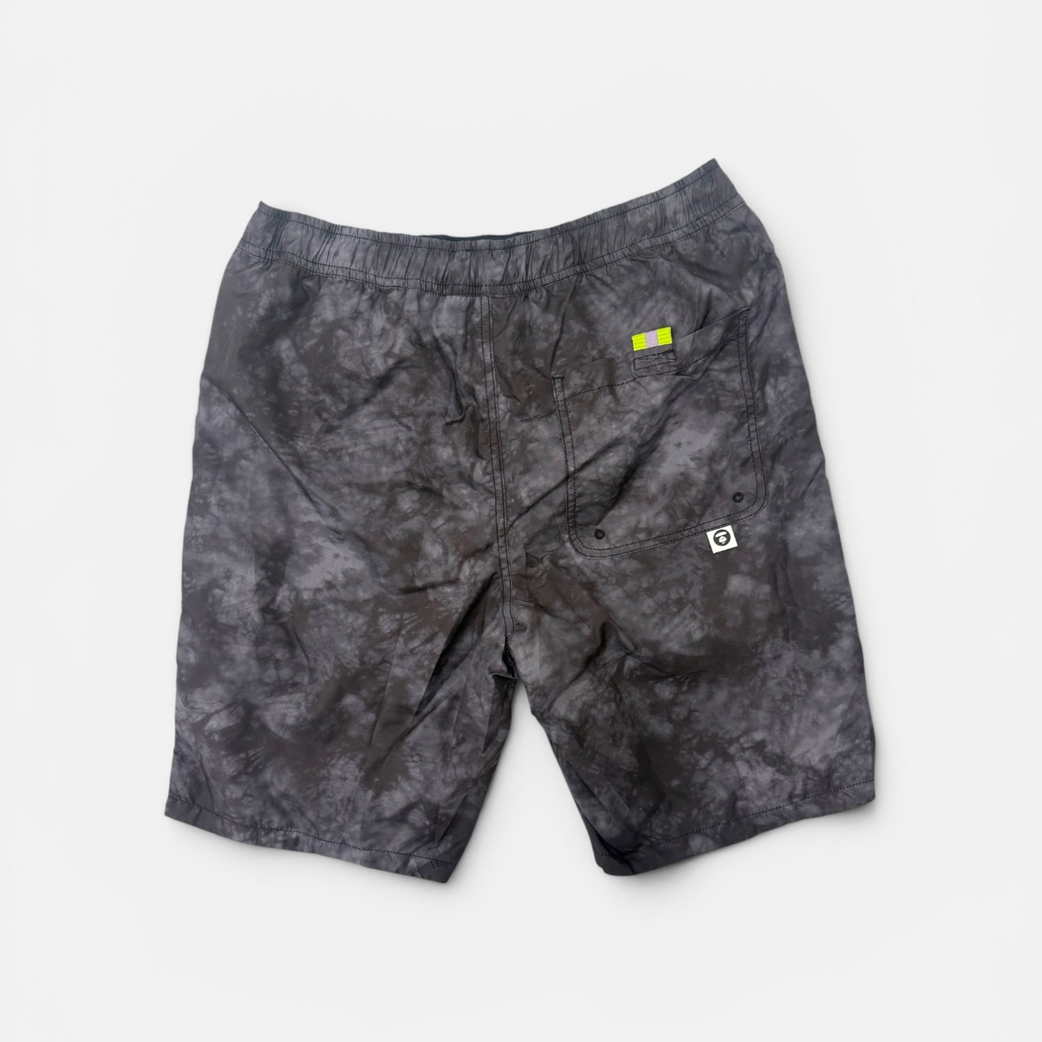 A Bathing Ape BAPE Μαύρη Tie-Dye Streetwear Βερμούδα