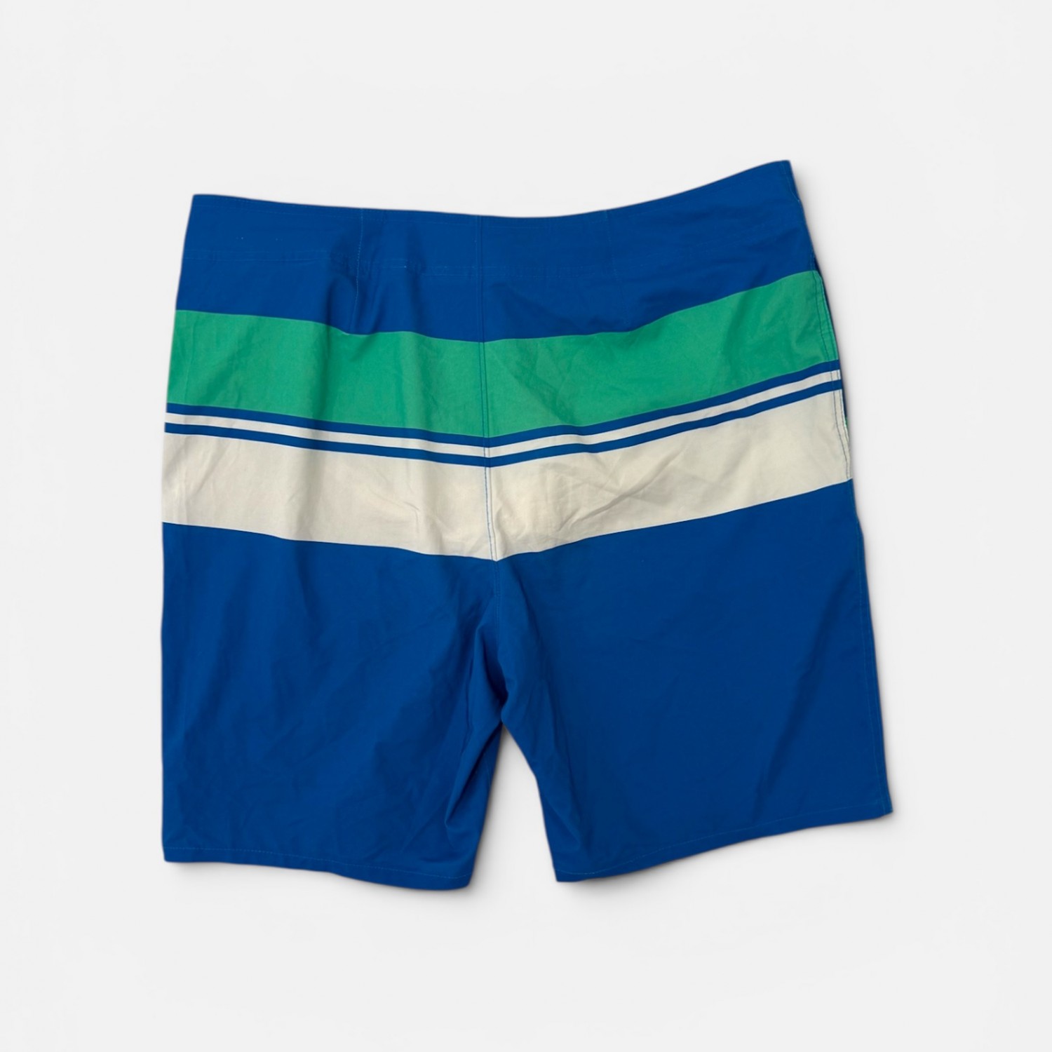 Hollister Ανδρικό Μαγιό Βερμούδα Μπλε–Πράσινο Ριγέ