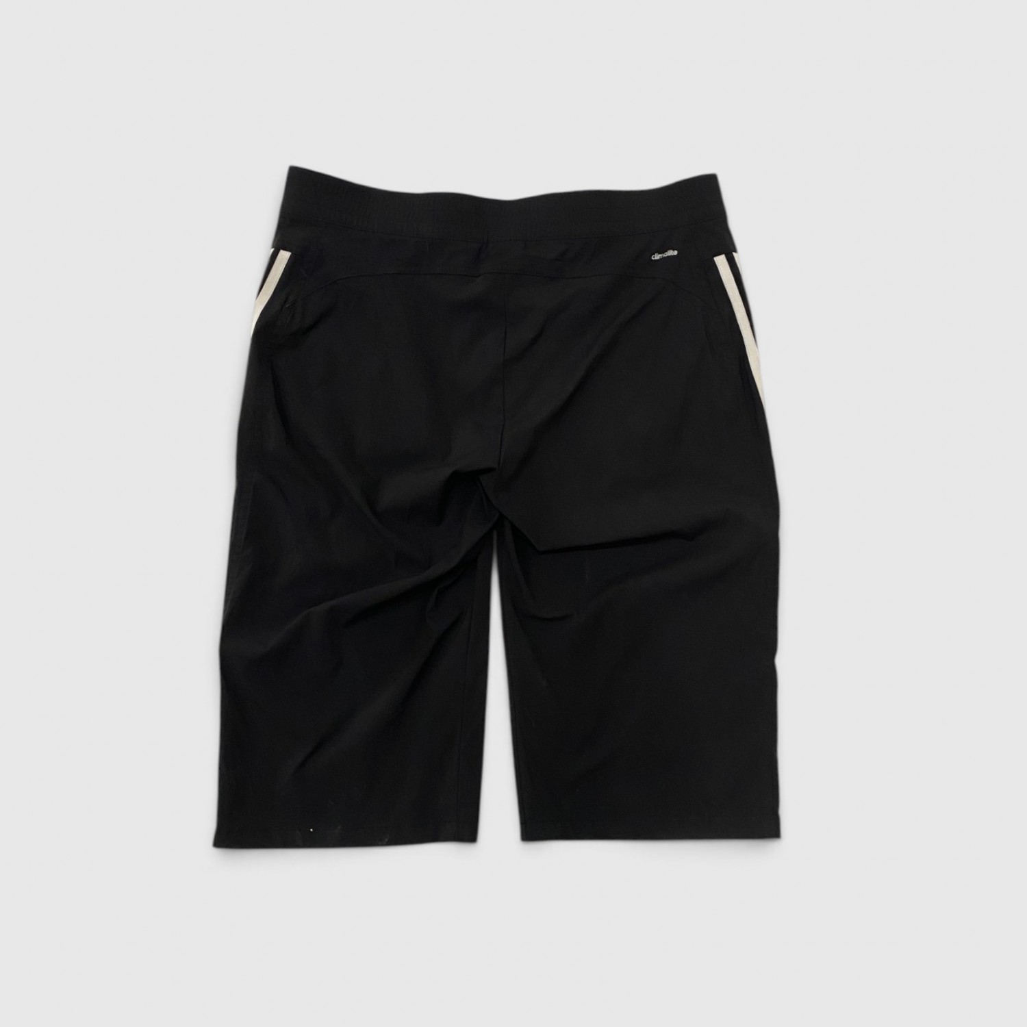 Adidas Γυναικείο Capri Παντελόνι Μαύρο με 3-Stripes / Pre-Owned