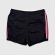 Adidas Γυναικείο Αθλητικό Shorts Μαύρο με Ροζ Λεπτομέρειες / Pre-Owned