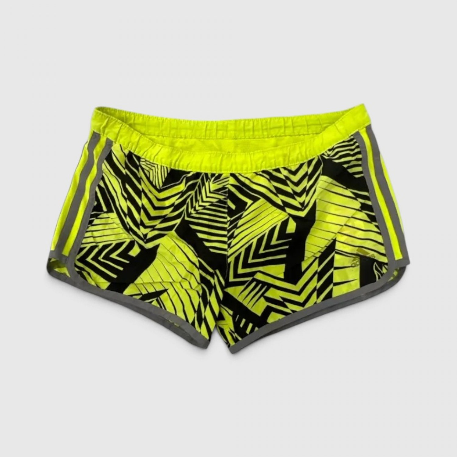 Adidas Γυναικείο Running Σορτς DryFit Neon Κίτρινο  / Pre-Owned