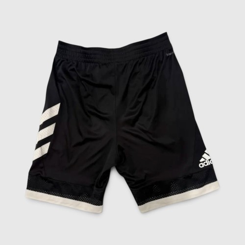 Adidas Μαύρη Αθλητική Βερμούδα με Λευκές Λεπτομέρειες / Pre-Owned