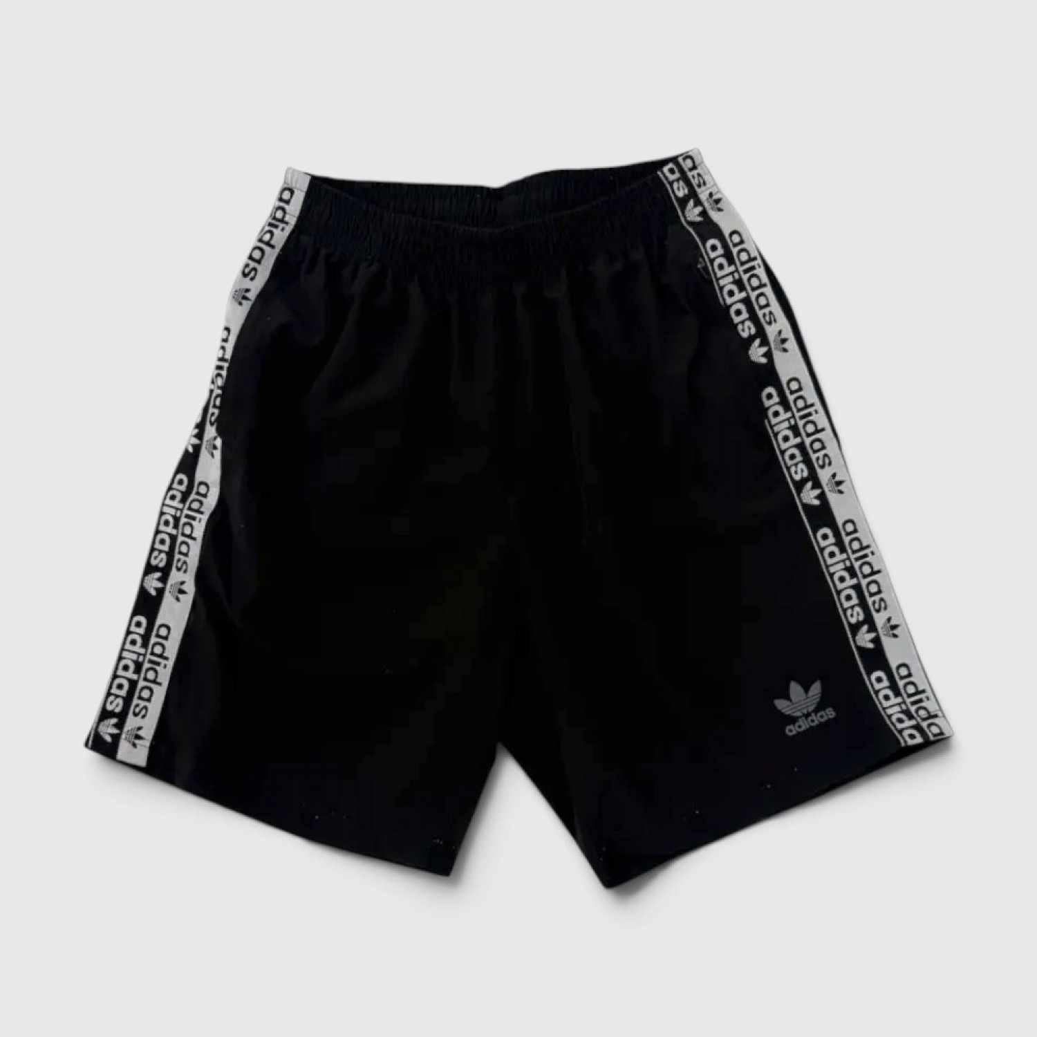adidas Originals 3-Stripes Tape Shorts Black / Pre-Owned
