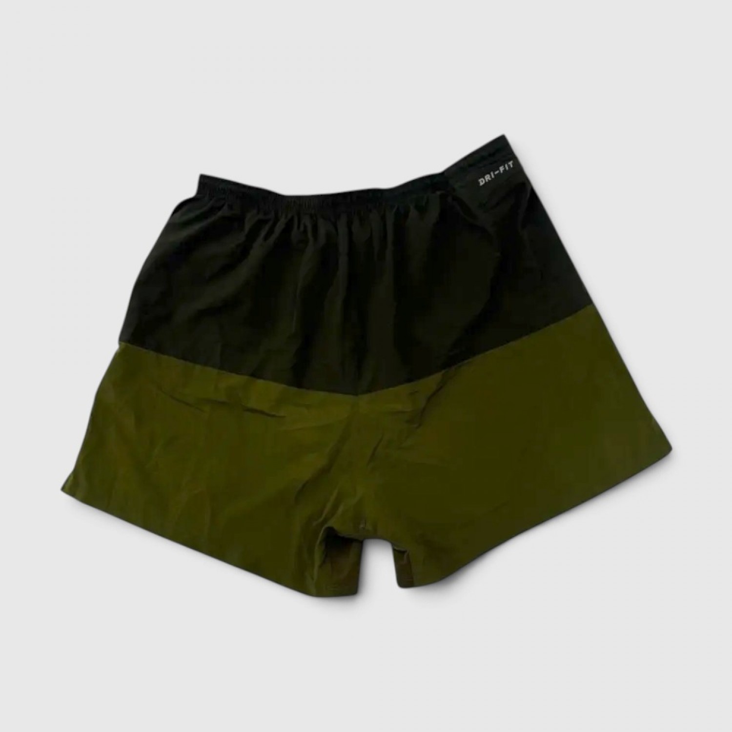 Nike Dri-FIT Black & Olive Training Shorts / Pre-Owned
