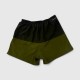 Nike Dri-FIT Black & Olive Training Shorts / Pre-Owned