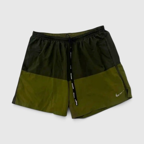 Nike Dri-FIT Black & Olive Training Shorts / Pre-Owned